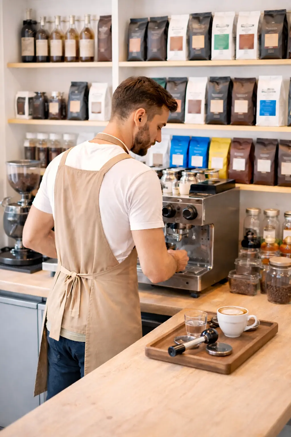 Gemütlicher Bistro-Innenraum mit Tischreservierung über das Bukio-System